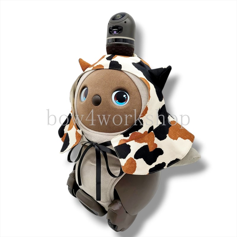 ラボット服/三毛猫プリントポンチョ | bow4workshop STORE