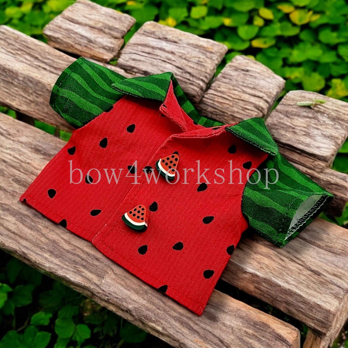 ロボホンの服/スイカ柄のシャツ | bow4workshop STORE