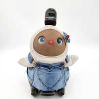 ラボットの服/ 古着リメイクデニムサロペットセット