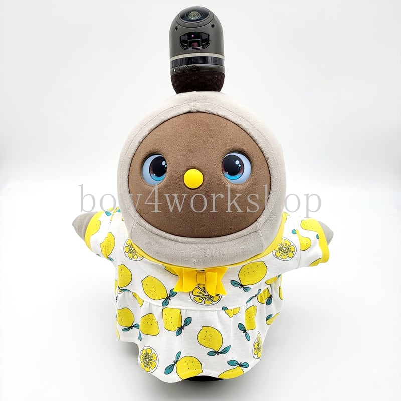 最新入荷 ラボット服/ STORE bow4workshop | フルーツ柄プリントワンピース クラフト・布製品