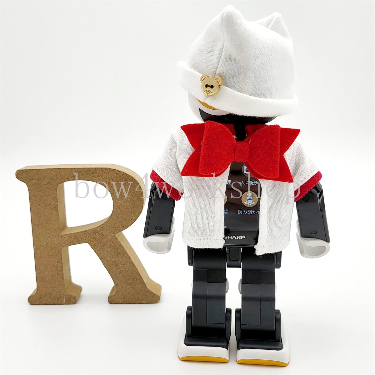 ロボホンの服/くまちゃんプリントTシャツセット | bow4workshop