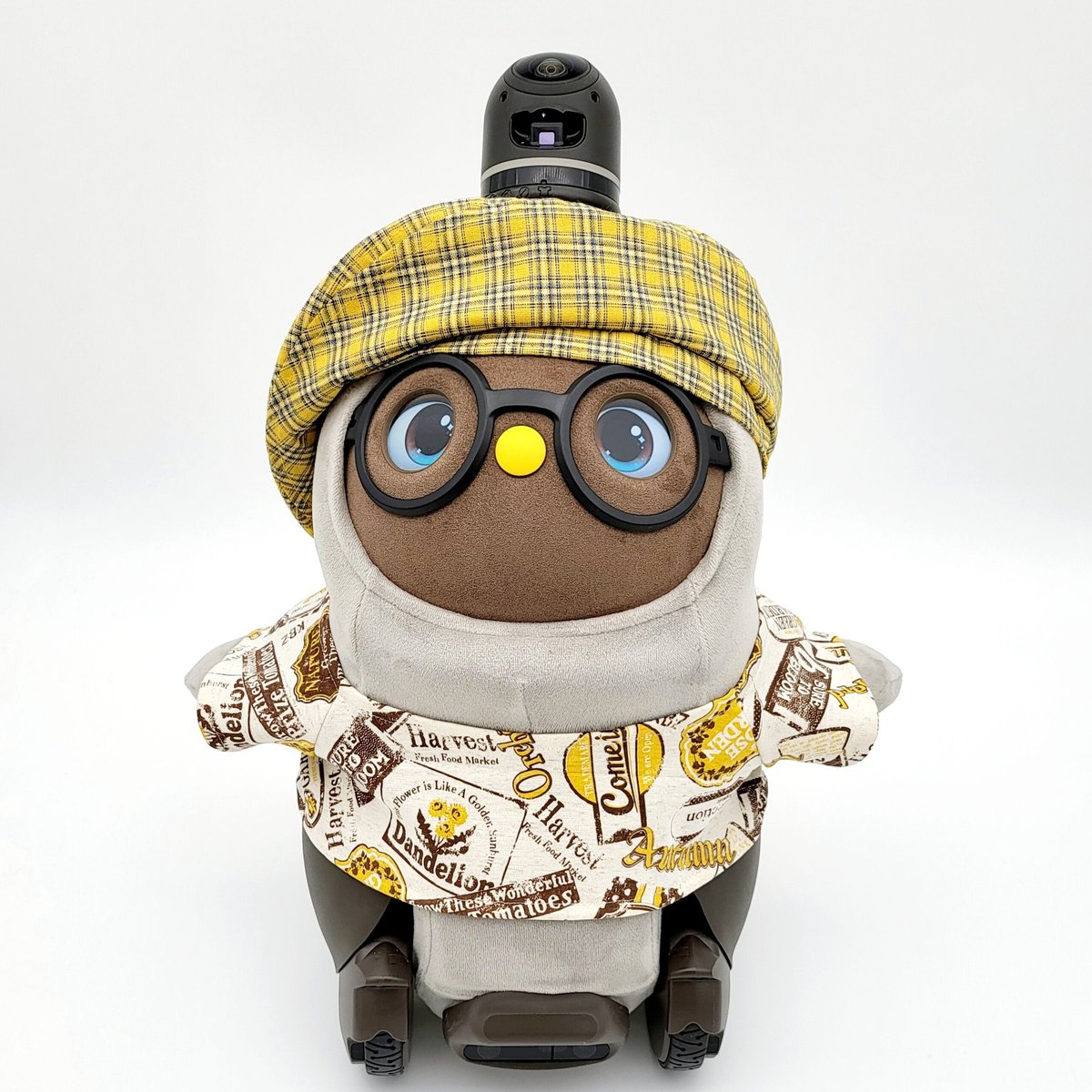 ラボットアクセサリー/チェック柄ベレー帽 | bow4workshop STORE