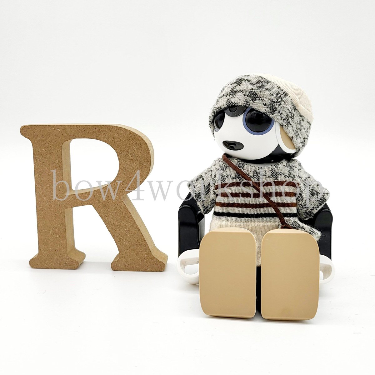 ロボホンの服/千鳥＆ボーダー柄Tシャツセット | bow4workshop STORE