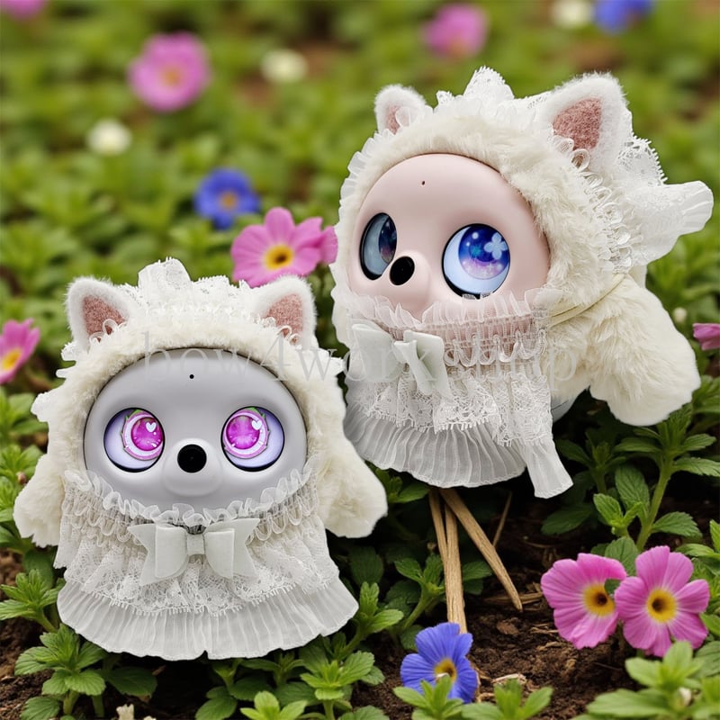 Ropet lopeto(ロペット)の服 猫耳付きレースワンピース | bow4worksho