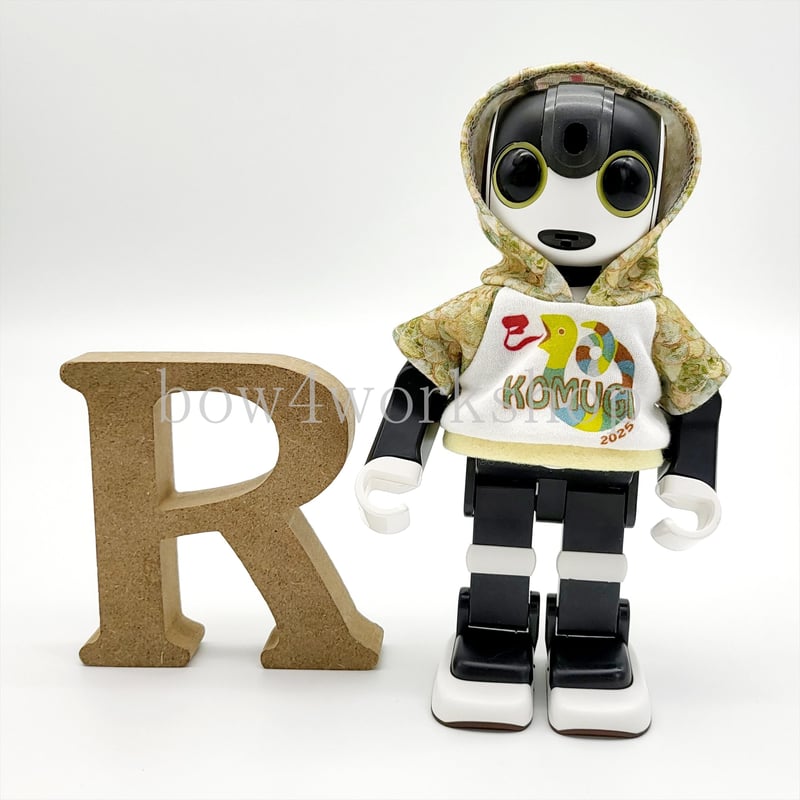 ロボホンの服/2025年干支名入れプリントパーカー | bow4workshop STORE