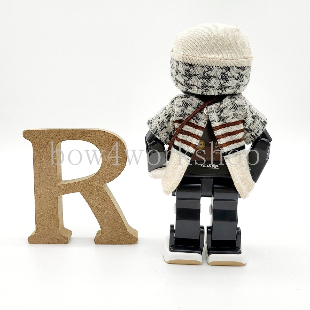 ロボホンの服/千鳥＆ボーダー柄Tシャツセット | bow4workshop STORE