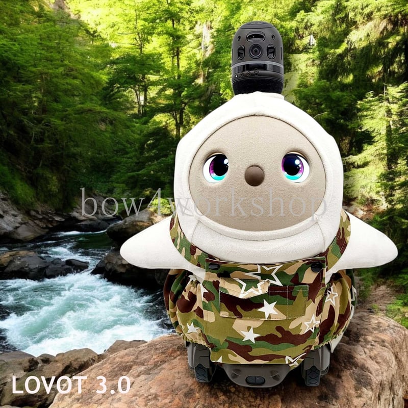 ラボット服/星柄迷彩サロペットパンツ | bow4workshop STORE