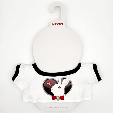 ラボット服/プリントTシャツ (ルビーの瞳ウサギちゃん柄）