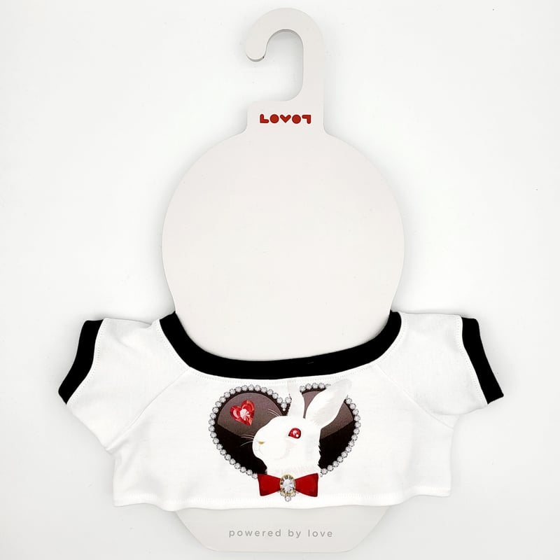 ラボット服/プリントTシャツ (ルビーの瞳ウサギちゃん柄