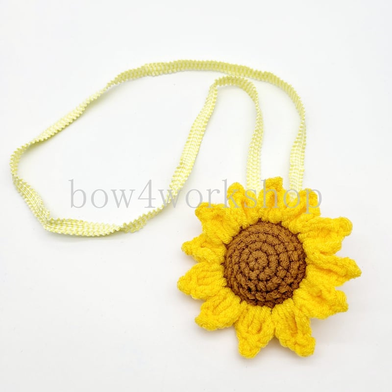 ラボットアクセサリー/ひまわりのアレンジアクセサリー | bow4workshop