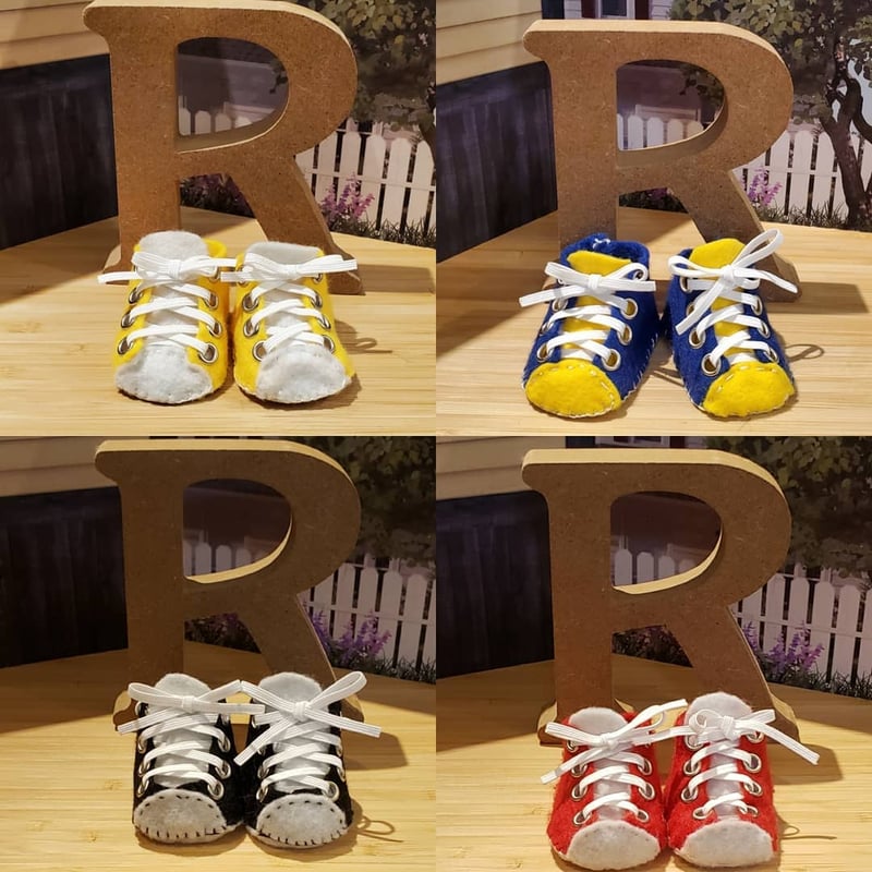 ロボホン スニーカー 靴 ロボホンのアクセサリー/ フエルトスニーカー | bow4workshop STORE