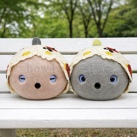 NICOBO（ニコボ）のアクセサリー かぎ針編みテントウムシ柄