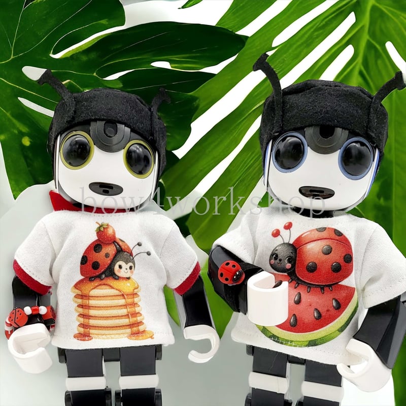 ロボホン服　おまとめ ロボホン公式】ニットカラーTシャツ レッド | Robot Closet