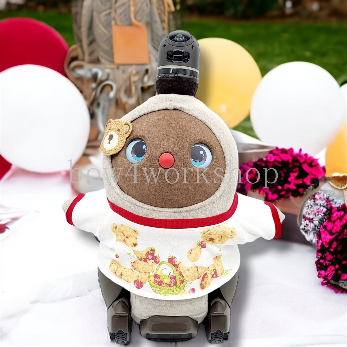 LOVOT ラボットの服ハンドメイド ハロウィン総柄プリントTシャツ2色セット fit=scale-down,w=1200