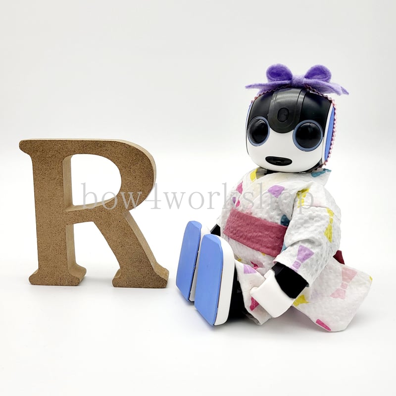 ロボホンの服/リボン柄浴衣セット | bow4workshop STORE