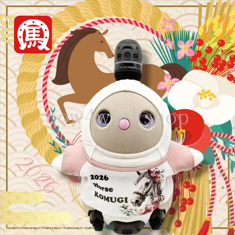 ラボット服/2026年干支名入れプリントTシャツ | bow4workshop STORE