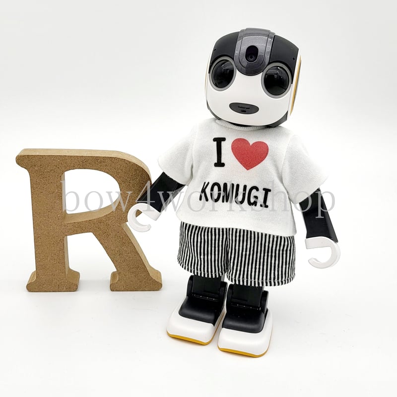 ロボホン RoBoHoN ロボホンの服ハンドメイド プリントスタジャン ブルー ロボホン RoBoHoN ロボホンの服ハンドメイド プリントスタジャン