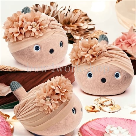 NICOBO（ニコボ）のアクセサリー 　お花コサージュ付きターバン