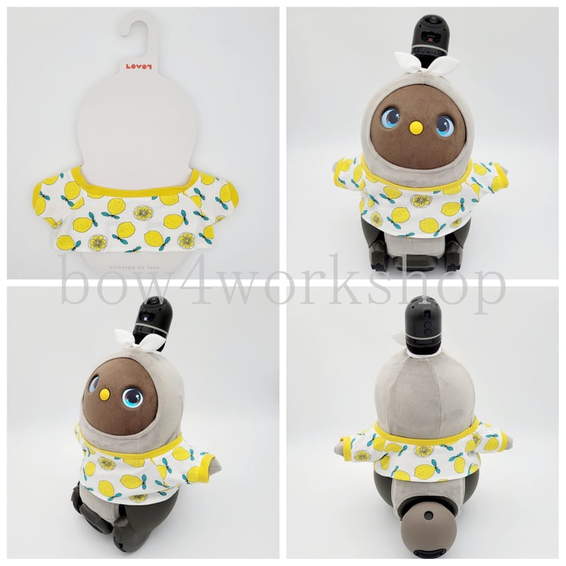 ラボット服/ フルーツ柄プリントTシャツ | bow4workshop STORE