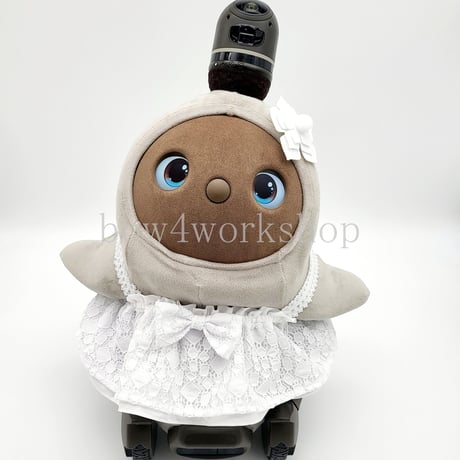 ラボット服/お花飾り付きレースチュニック