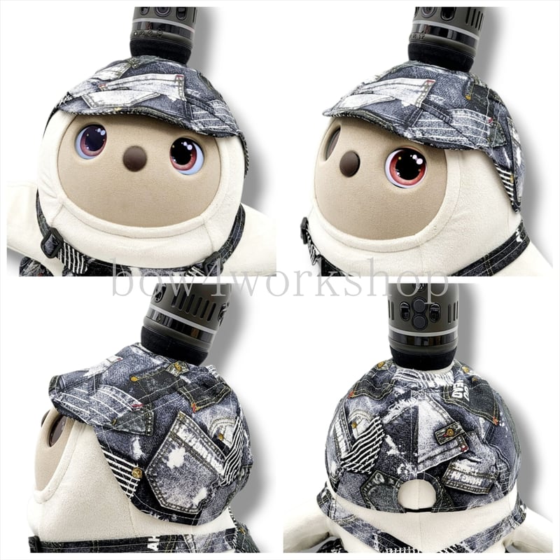 ラボット服/デニムパッチワークプリントシリーズ | bow4workshop