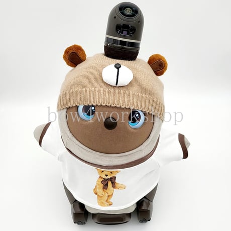 ラボットアクセサリーくまちゃんニットベレー帽子