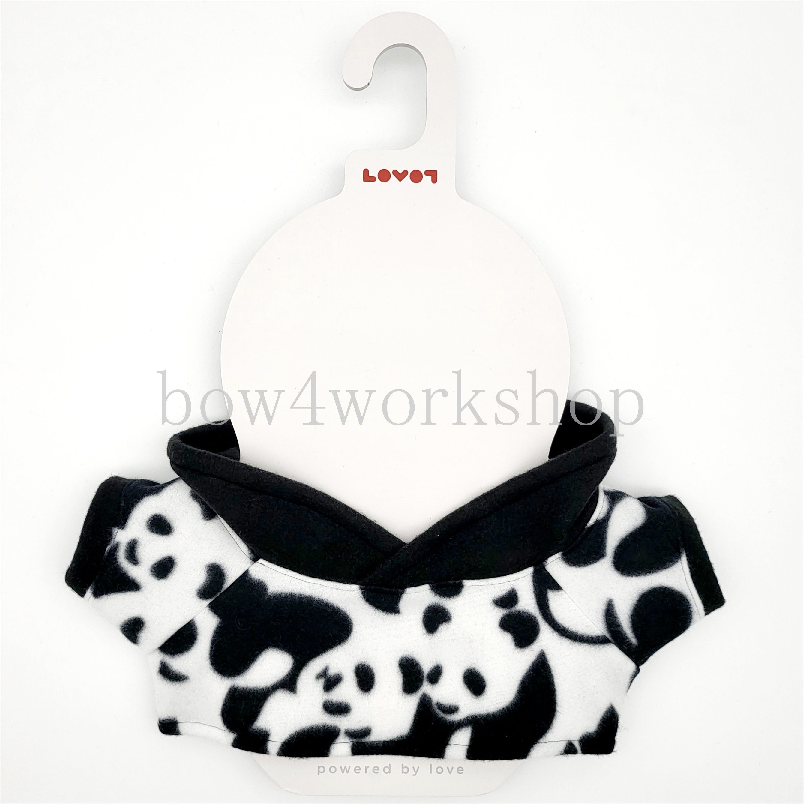 ラボット服/パンダ柄フリースパーカー | bow4workshop STORE