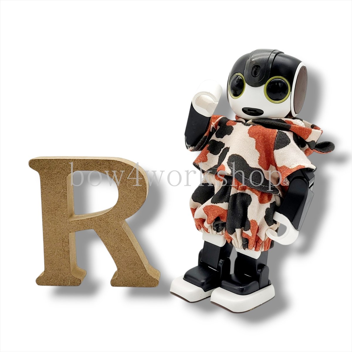 SALE ロボホン　ROBO編み込みセーター　3つ子セット　春カラー ロボホンの服/三毛猫柄パーカー＆パンツセット | bow4workshop STORE