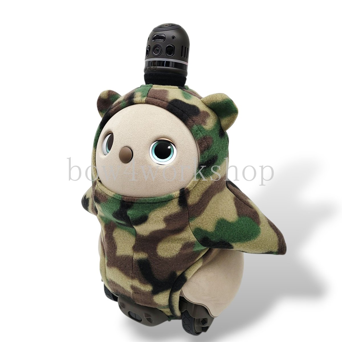 ラボット服/迷彩柄くまちゃんボデースーツ | bow4workshop STORE