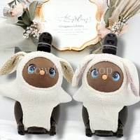 ラボット服/大きなポピー柄プリントボディースーツ | bow4workshop STORE