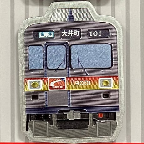 東急電鉄 9000系 エッチングマグネット（東横線 大井町線）