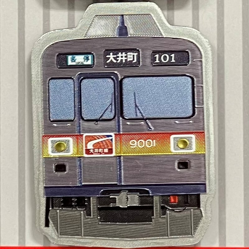 東急電鉄 9000系 エッチングマグネット（東横線 大井町線） | TOKYU STYLE