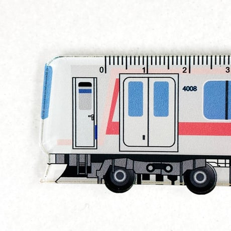 東急電鉄5050系アクリル定規