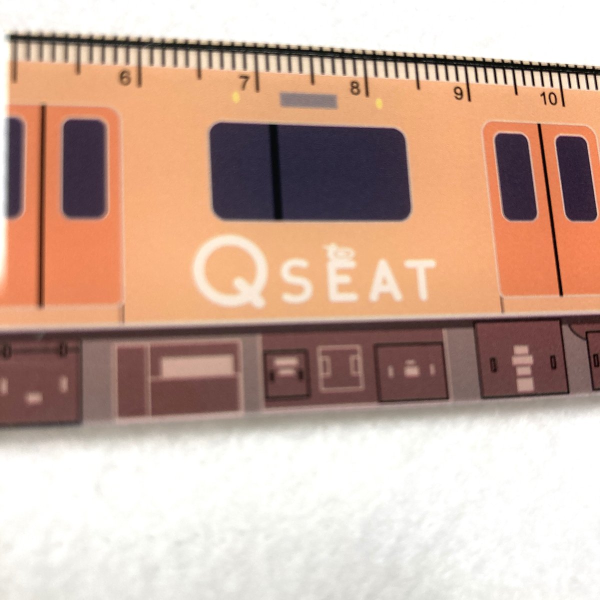 東急電鉄6020系Q SEAT車両アクリル定規 | TOKYU STYLE