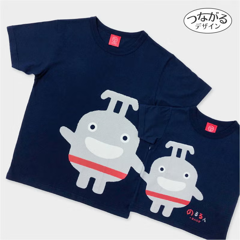 OJICO × のるるん】 半袖Tシャツ「いっしょ」 | TOKYU STYLE