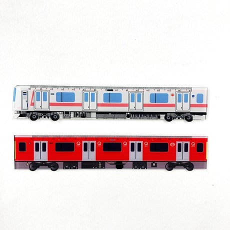 東急電鉄5050系Q SEAT車両アクリル定規
