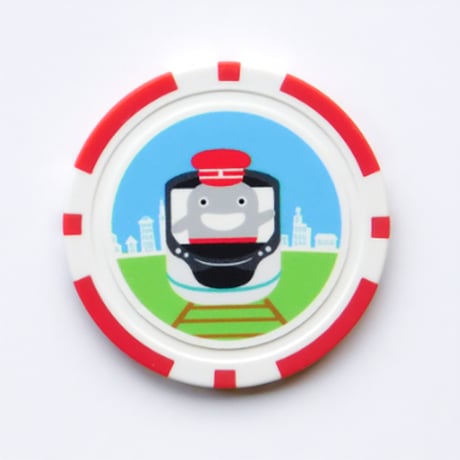 のるるんゴルフマーカー（でんしゃ）