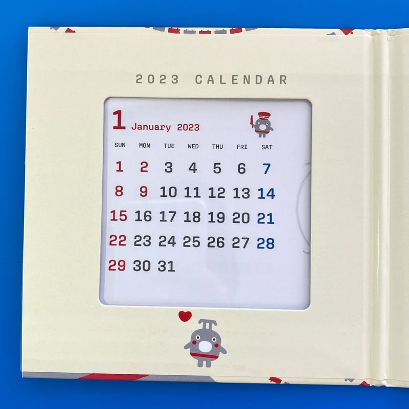 RESTOCK202509】2023のるるんカレンダー（付録：のるるん体操CD