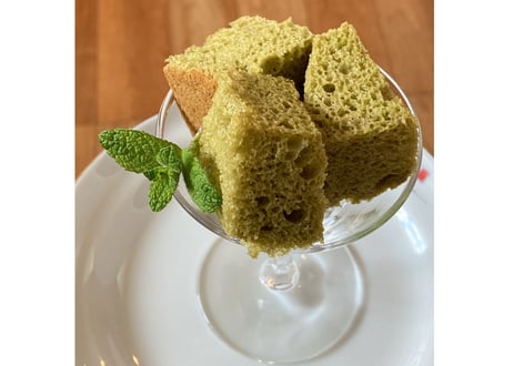 お米のシフォンケーキ（抹茶）
