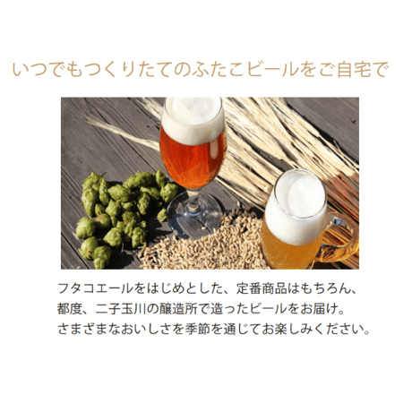 【郵送プラン】Futako Craft My Tap-ふたこクラフトマイタップ-　<月1回3Lコース（3L樽×1）>