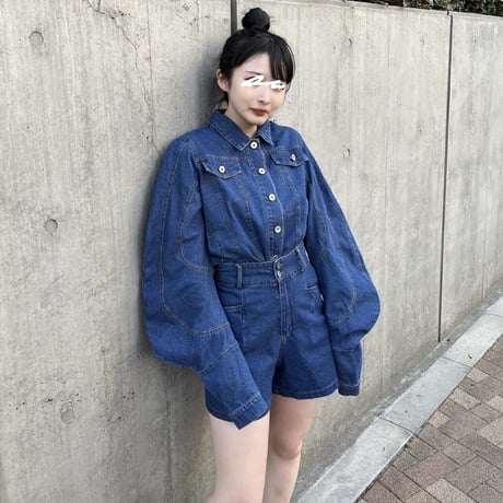 DENIM SETUP【9】blue