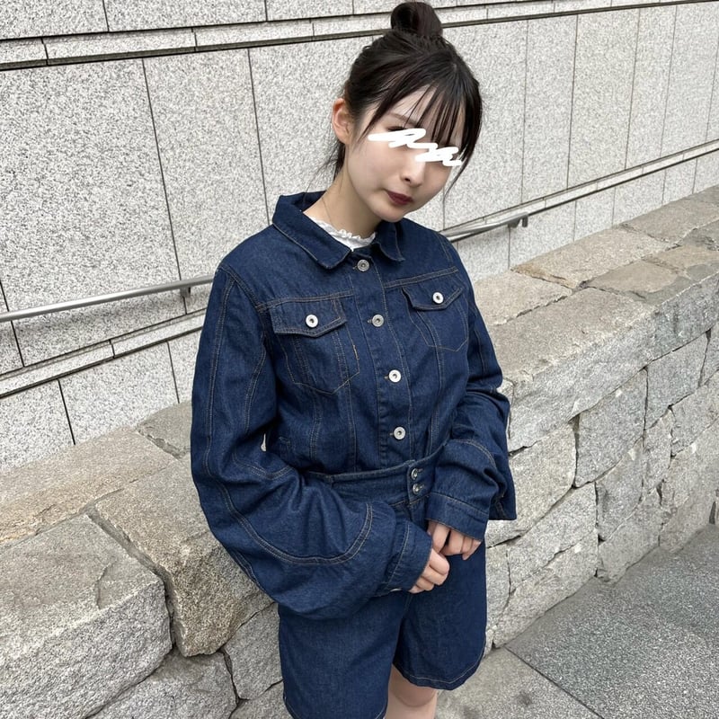 DENIM SETUP【215-A037-2】indigo | AYRR