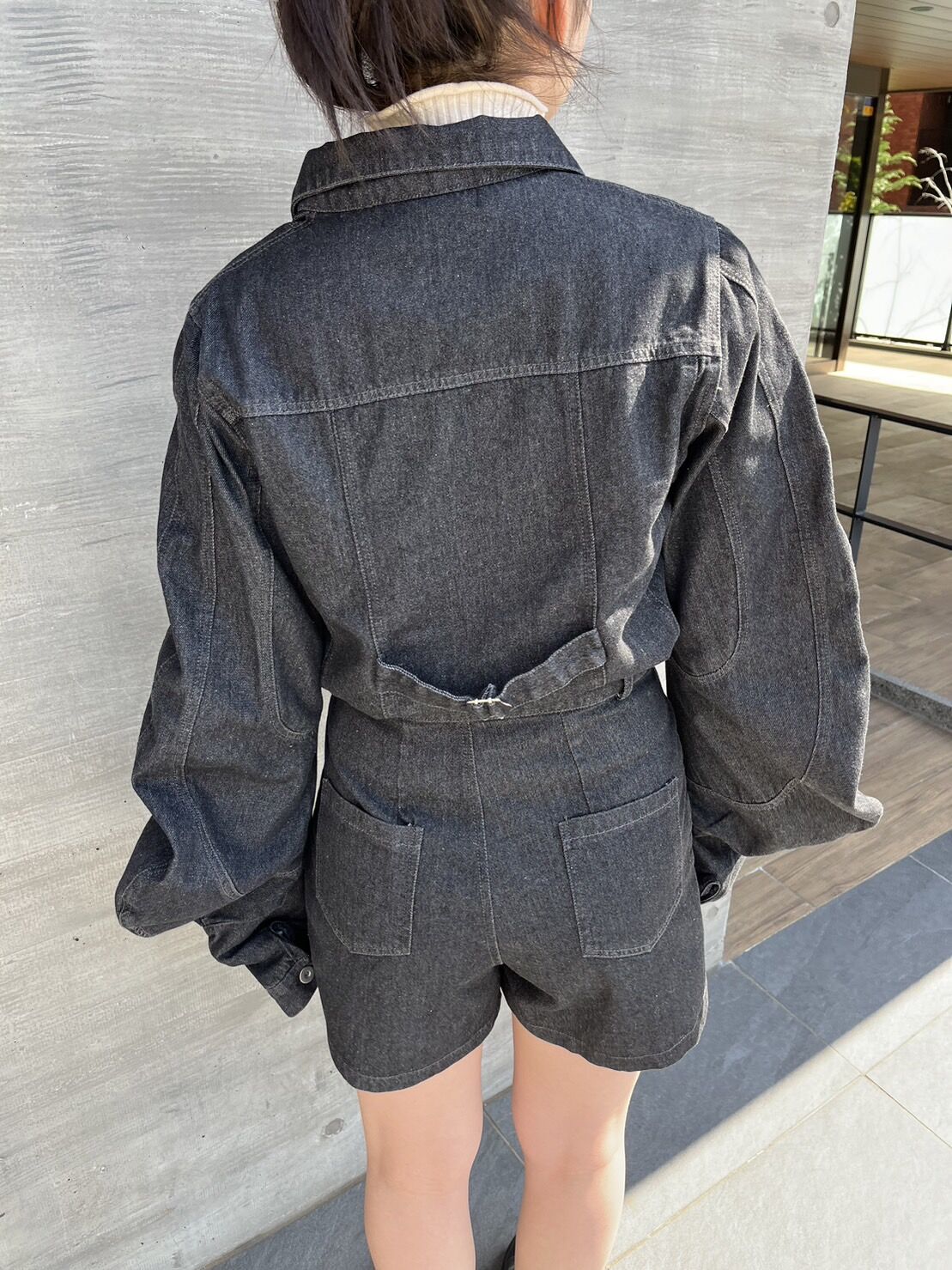 DENIM SETUP【235-A001】 black | AYRR DENIM SETUP【235-A001】 black | AYRR
