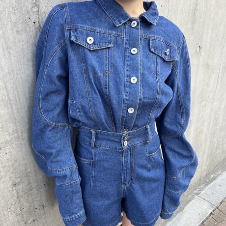 DENIM SETUP【9】blue