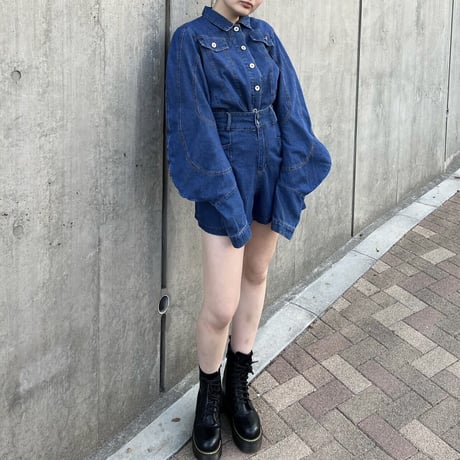 DENIM SETUP【9】blue