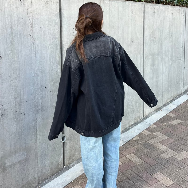 AYRR デニムセットアップ　ブラック DENIM SETUP【235-A001】 black | AYRR