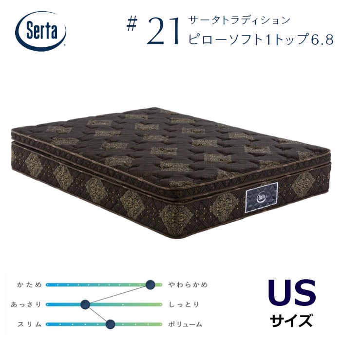 正規代理店】サータ トラディション ピローソフト1トップ 6.8
