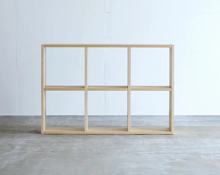 杉工場 木と風 シェルフ720 幅107cm×奥行25cm×高さ72cm