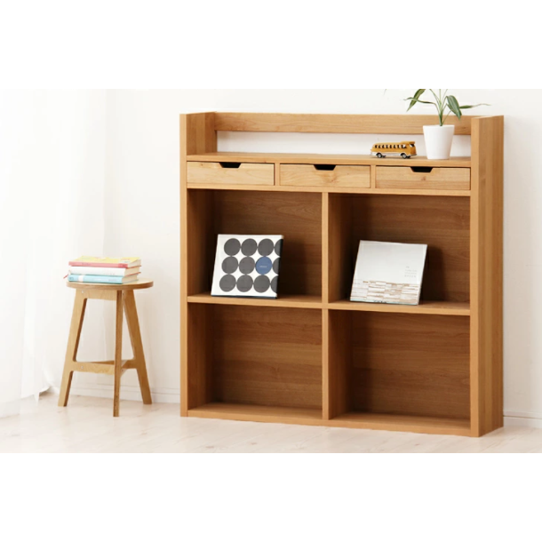 杉工場 KUKKA クッカ シェルフ(アルダー)幅100 天然木 杉工場 学習デスク 幅100cm クッカ アルダー材 机 日本製 子供机