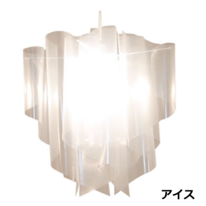 【新品】 ディクラッセ アウロ M アイス ペンダントライト 照明 ディクラッセ アウロ M ペンダントランプ ホワイト/アイス